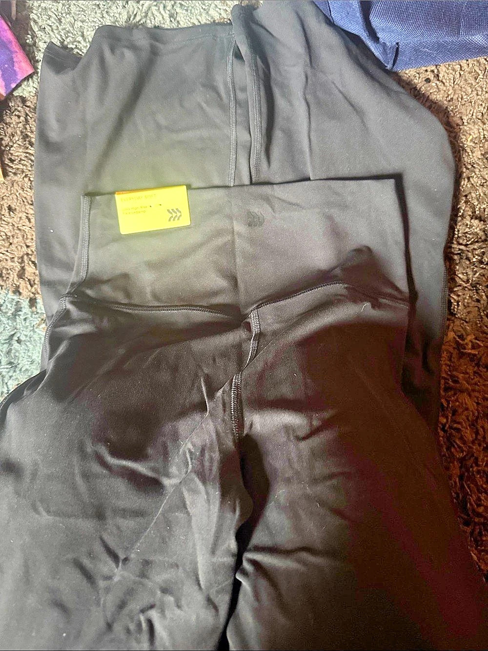 All in Motion Everyday Soft Ultra High-Rise Flare Legging Black Small Flare NWT